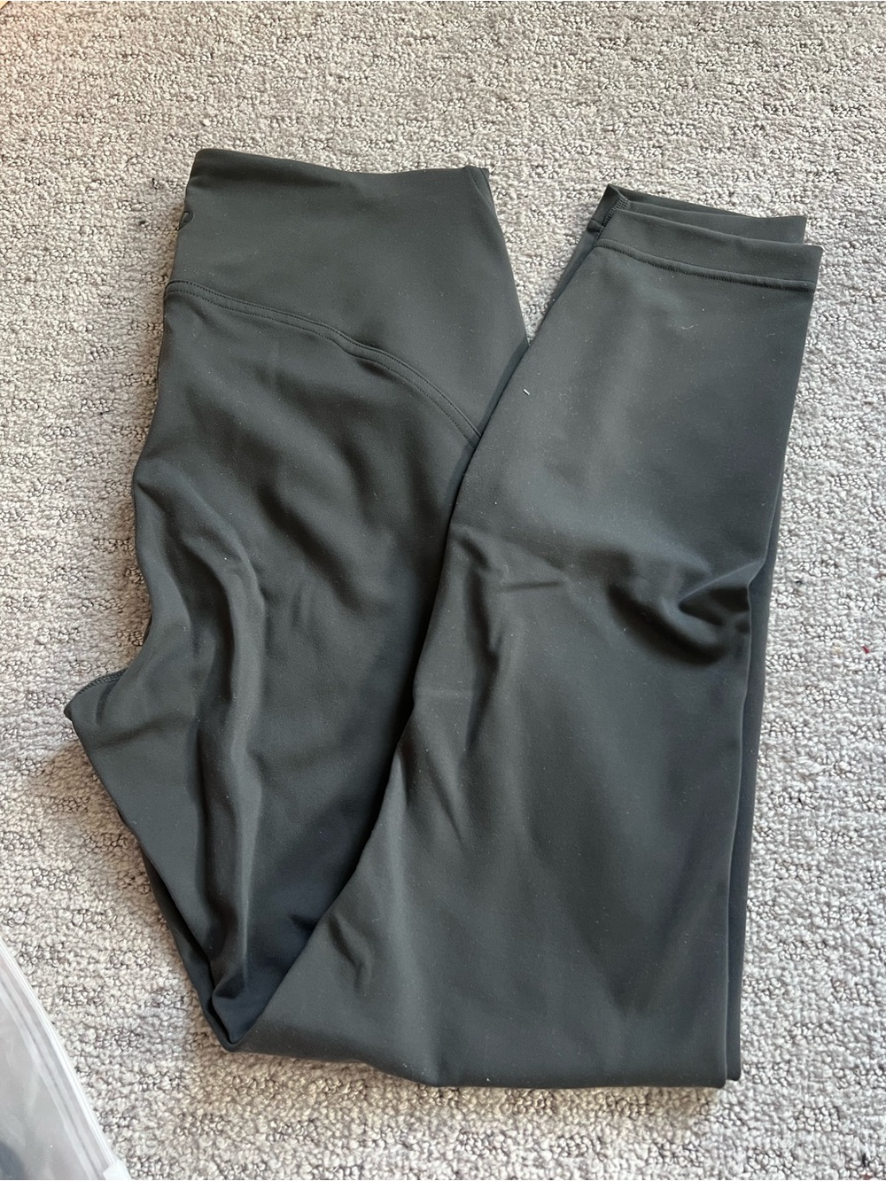 Lululemon Grey High-Rise Athletic Instill 25" Leggings